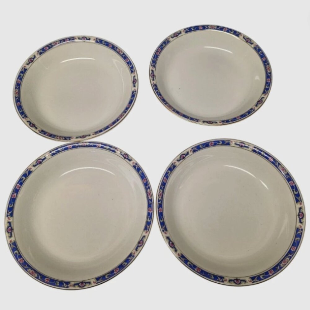 LOT OF 4 JOHN MADDOCK & SONS 7 3/4-inch BOWLS VINTAGE